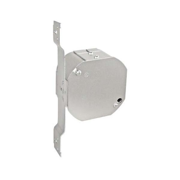 Electrical Box, 20 cu in, Octagon Box Type, Steel, Octagon Shape